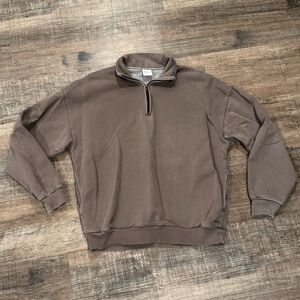 TNA Cozy Fleece Mega 1/4 Zip Sweatshirt